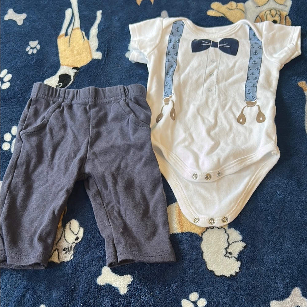 Amazon Navy Matching Suspenders Set